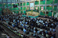 استقبال از ۶۶۵ پیرغلام و خادم حسینی