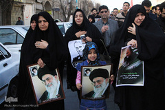 راهپیمایی مردم یزد در پی شهادت سردار شهید قاسم سلیمانی