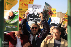 راهپیمایی مردم یزد در پی شهادت سردار شهید قاسم سلیمانی