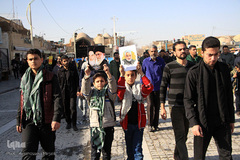 راهپیمایی مردم یزد در پی شهادت سردار شهید قاسم سلیمانی