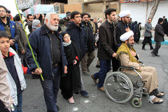 تشییع پیکر شهدای گمنام دفاع مقدس در یزد