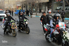 تشییع پیکر شهدای گمنام دفاع مقدس در یزد