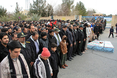 تشییع پیکر شهدای گمنام دفاع مقدس در یزد