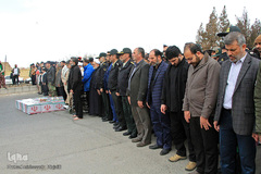 تشییع پیکر شهدای گمنام دفاع مقدس در یزد