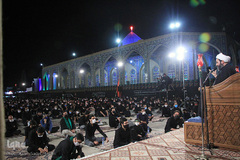 عزاداری شب عاشورا هیئت انصار ولایت دارالعباده یزد