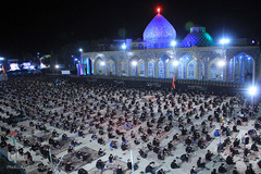 عزاداری شب عاشورا هیئت انصار ولایت دارالعباده یزد