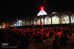 عزاداری شب عاشورا هیئت انصار ولایت دارالعباده یزد