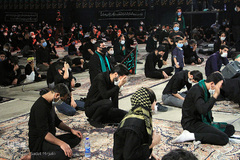 عزاداری شب عاشورا هیئت انصار ولایت دارالعباده یزد