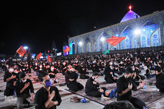 عزاداری شب عاشورا هیئت انصار ولایت دارالعباده یزد