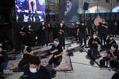 عزاداری شب عاشورا هیئت انصار ولایت دارالعباده یزد