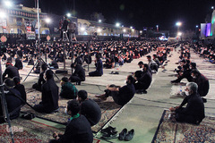 عزاداری شب عاشورا هیئت انصار ولایت دارالعباده یزد