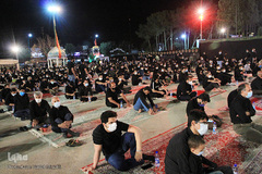 عزاداری شب عاشورا هیئت انصار ولایت دارالعباده یزد