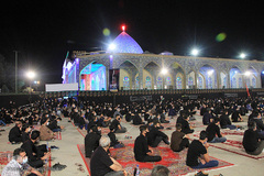 عزاداری شب عاشورا هیئت انصار ولایت دارالعباده یزد