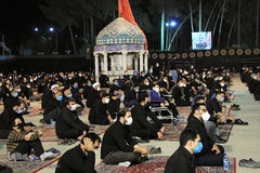 عزاداری شب عاشورا هیئت انصار ولایت دارالعباده یزد