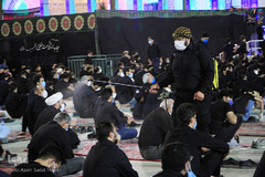 عزاداری شب عاشورا هیئت انصار ولایت دارالعباده یزد