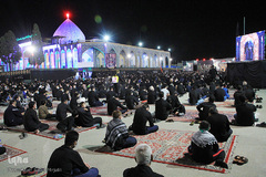 عزاداری شب عاشورا هیئت انصار ولایت دارالعباده یزد