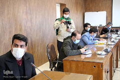 نشست خبری یادواره شهدای یزد و طرح شهید سلیمانی در شهرستان یزد‎