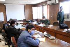 نشست خبری یادواره شهدای یزد و طرح شهید سلیمانی در شهرستان یزد‎