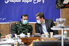 نشست خبری یادواره شهدای یزد و طرح شهید سلیمانی در شهرستان یزد‎