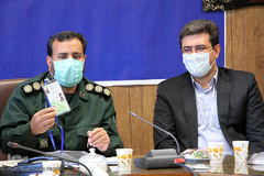 نشست خبری یادواره شهدای یزد و طرح شهید سلیمانی در شهرستان یزد‎