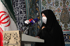 نشست خبری کمیته بانوان کنگره چهار هزار شهید استان یزد‎