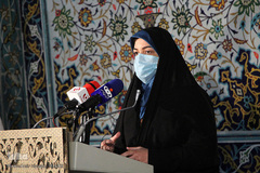 نشست خبری کمیته بانوان کنگره چهار هزار شهید استان یزد‎