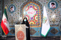 نشست خبری کمیته بانوان کنگره چهار هزار شهید استان یزد‎