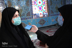 نشست خبری کمیته بانوان کنگره چهار هزار شهید استان یزد‎