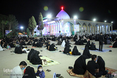 مراسم احیاء شب نوزدهم ماه مبارک رمضان در یزد