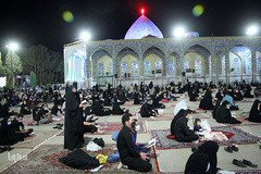 مراسم احیاء شب نوزدهم ماه مبارک رمضان در یزد