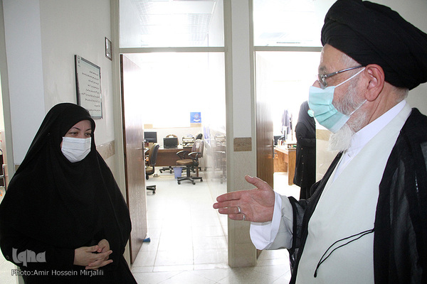 بازدید امام جمعه بخش مرکزی یزد از ایکنا