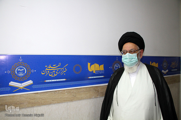 بازدید امام جمعه بخش مرکزی یزد از ایکنا