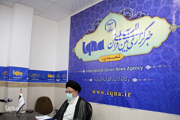 بازدید امام جمعه بخش مرکزی یزد از ایکنا