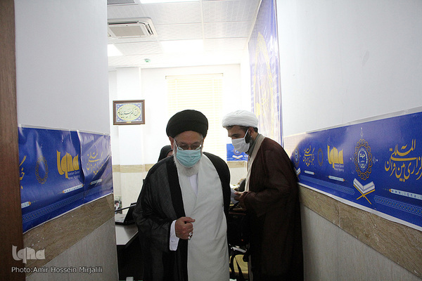 بازدید امام جمعه بخش مرکزی یزد از ایکنا