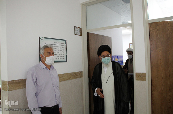 بازدید امام جمعه بخش مرکزی یزد از ایکنا