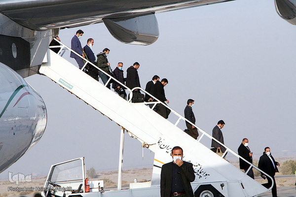 ورود رییس‌جمهور در دوازدهمین سفر استانی به یزد‎‎