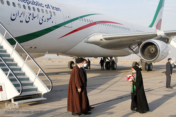 ورود رییس‌جمهور در دوازدهمین سفر استانی به یزد‎‎
