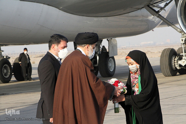 ورود رییس‌جمهور در دوازدهمین سفر استانی به یزد‎‎
