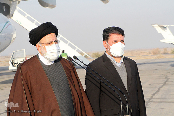 ورود رییس‌جمهور در دوازدهمین سفر استانی به یزد‎‎