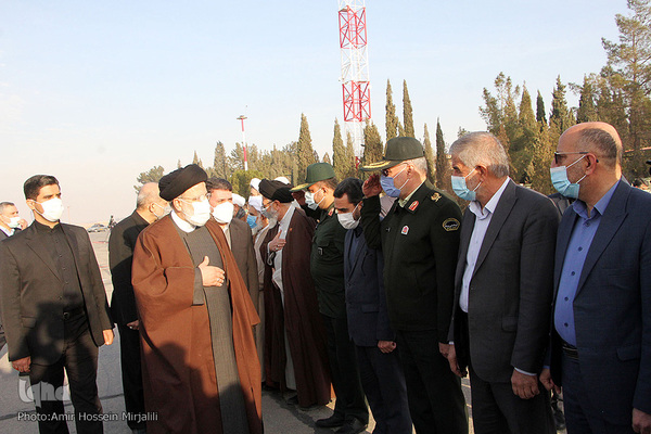 ورود رییس‌جمهور در دوازدهمین سفر استانی به یزد‎‎