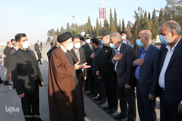ورود رییس‌جمهور در دوازدهمین سفر استانی به یزد‎‎
