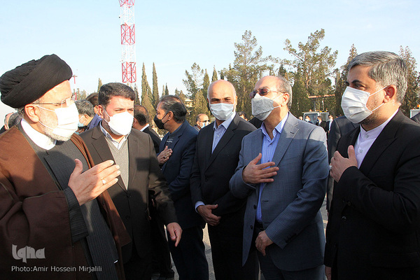 ورود رییس‌جمهور در دوازدهمین سفر استانی به یزد‎‎