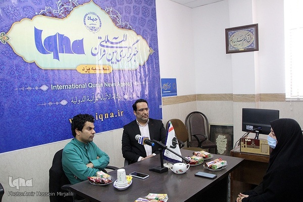 بازدید علی صالحی مدیرکل روابط عمومی استانداری از ایکنا استان یزد‎‎