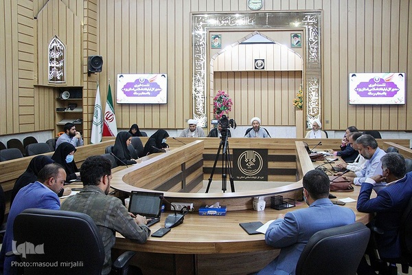 نشست خبری حجت الاسلام علیرضا نجیمی مدیرکل تبلیغات اسلامی استان یزد‎‎