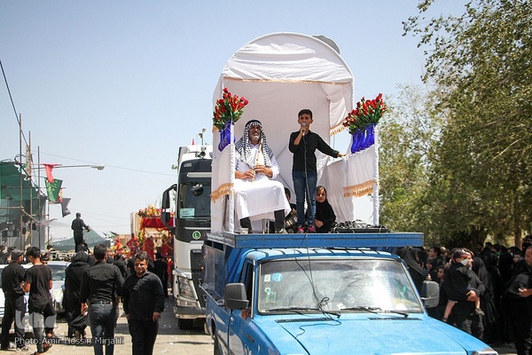 حسینیه ایران؛ تاسوعای حسینی در شهر شاهدیه یزد‎‎