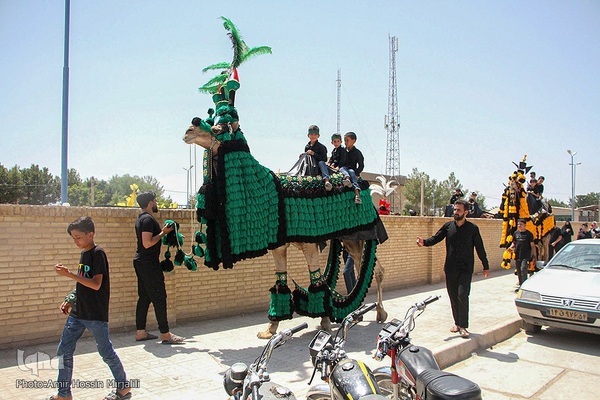 حسینیه ایران؛ تاسوعای حسینی در شهر شاهدیه یزد‎‎