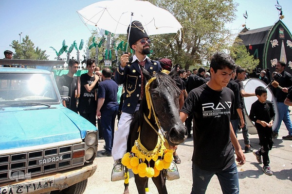 حسینیه ایران؛ تاسوعای حسینی در شهر شاهدیه یزد‎‎