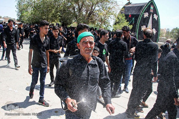 حسینیه ایران؛ تاسوعای حسینی در شهر شاهدیه یزد‎‎