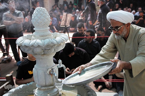 آیین سنتی عزاداری هیآت مذهبی در مسجد آخوند ملا اسماعیل یزد