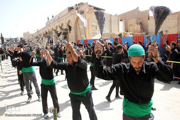 آیین سنتی عزاداری هیآت مذهبی در مسجد آخوند ملا اسماعیل یزد